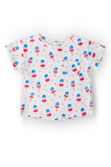 Summer Sweets Ruffle Pocket Tee-Mila & Rose ®