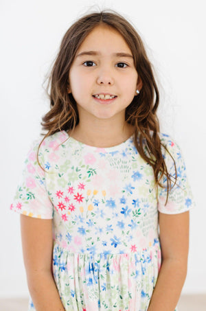 Sunshine Meadows S/S Pocket Twirl Dress-Mila & Rose ®