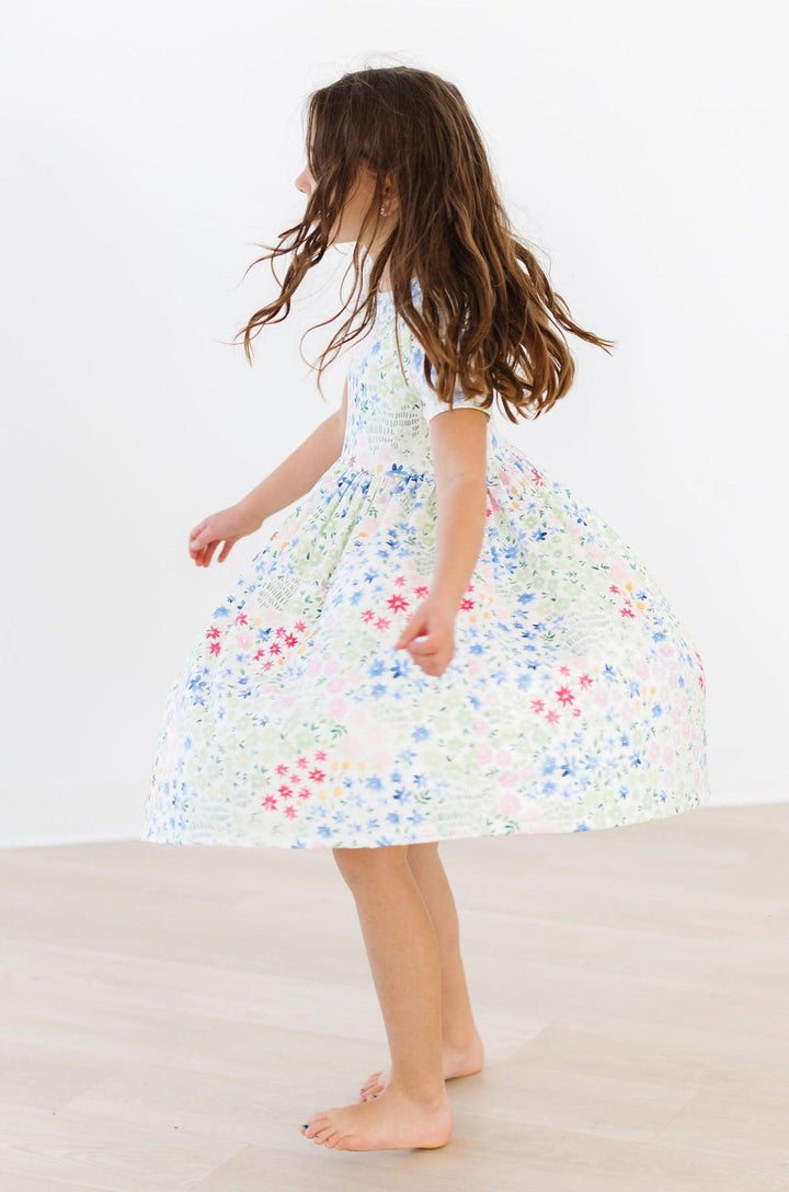 Sunshine Meadows S/S Pocket Twirl Dress-Mila & Rose ®
