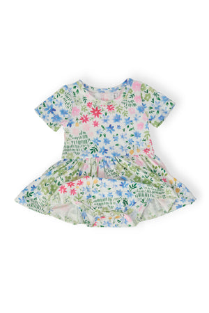 Sunshine Meadows S/S Twirl Bodysuit-Mila & Rose ®