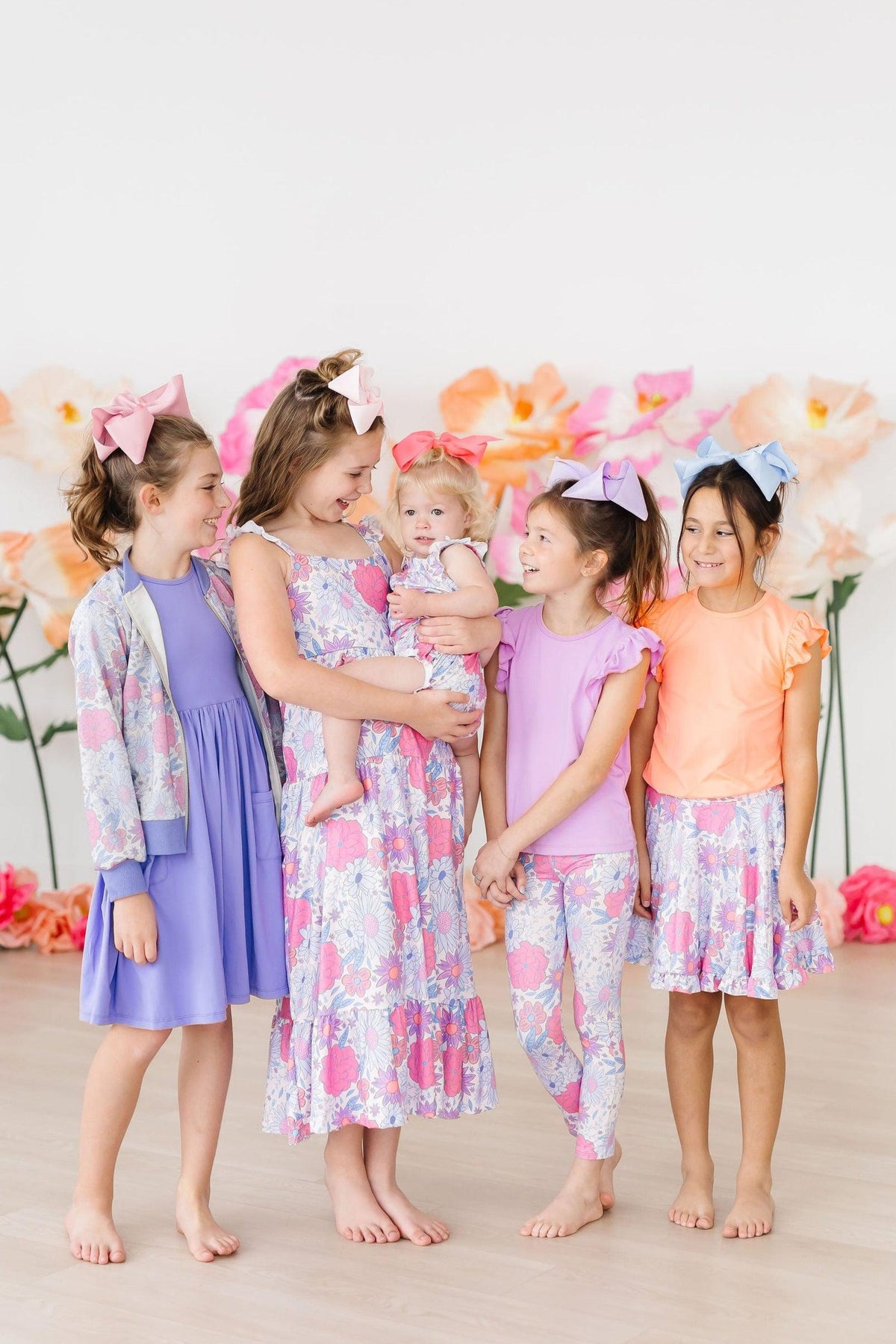 Recprder Express Springtime Springtime Splendor Flutter Sleeve Twirl Dress | Mila & Rose