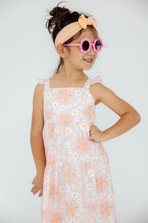Sweet & Sunny Ruffle Maxi Dress-Mila & Rose ®