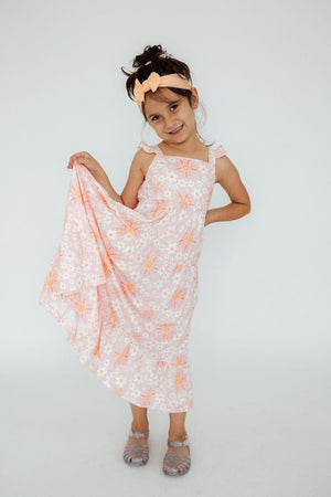 Sweet & Sunny Ruffle Maxi Dress-Mila & Rose ®
