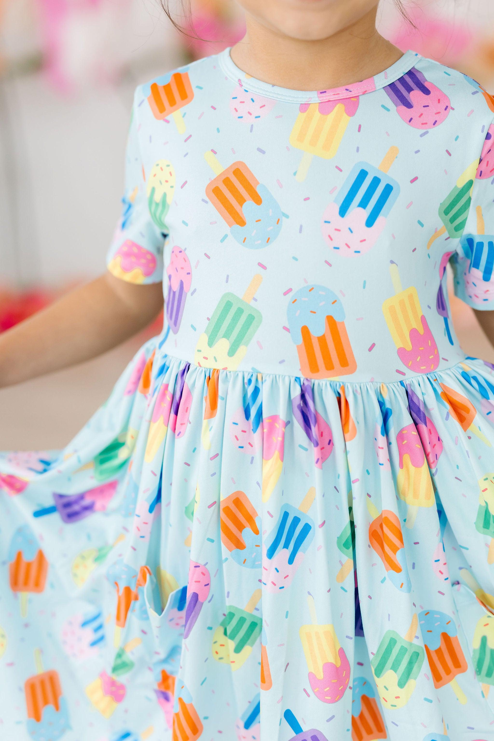 Sweet Treat S/S Pocket Twirl Dress 3T Sweet Treat S/S Pocket Twirl Dress 3T