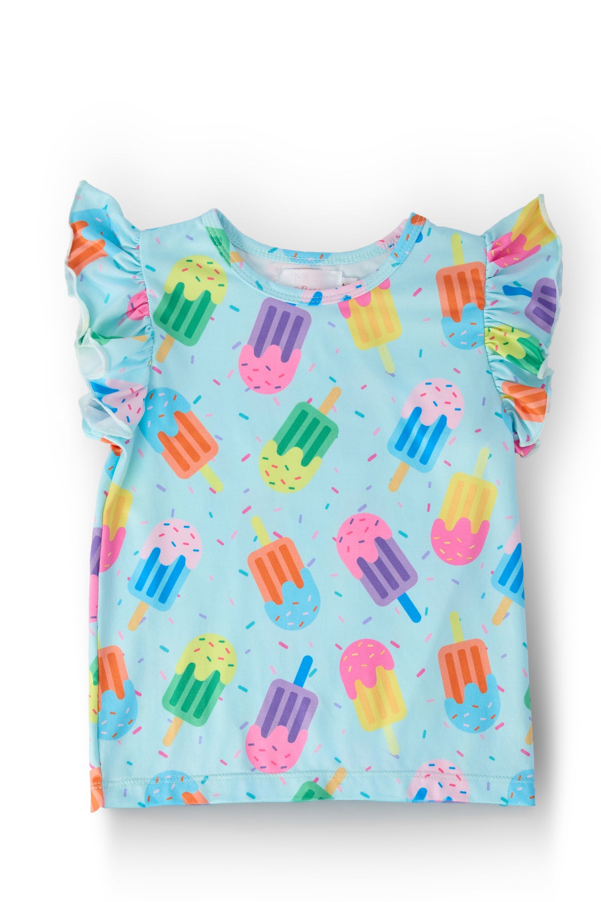 Sweet Treat S/S Ruffle Tee-Mila & Rose ®