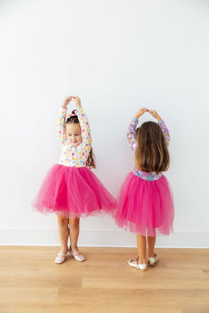 Sweetheart L/S Tutu Dress-Mila & Rose ®