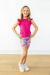 Sweetheart Scribbles Twirl Shorts-Mila & Rose ®