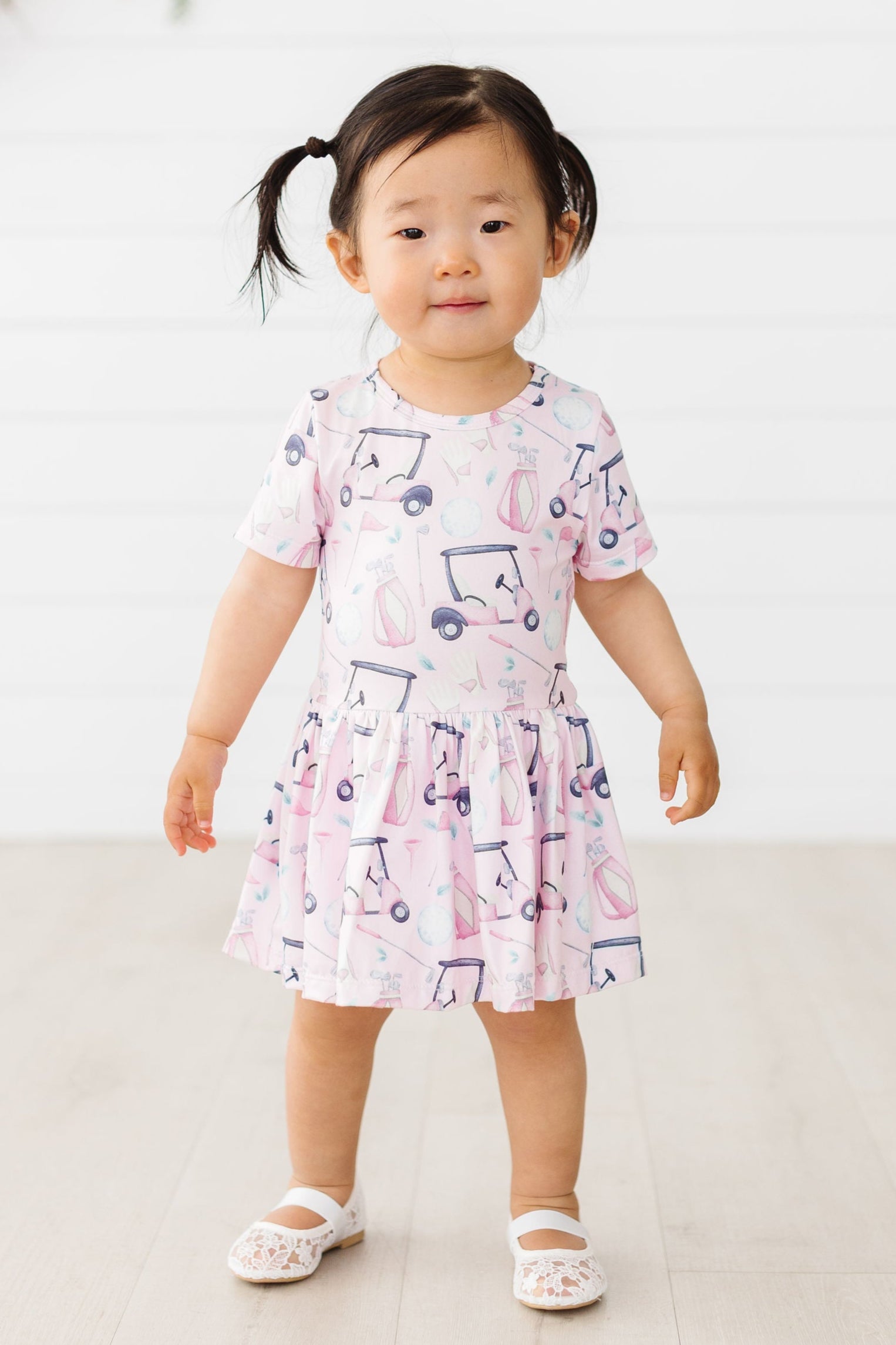 Tee Time S/S Twirl Bodysuit-Mila & Rose ®