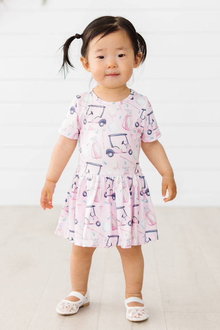Tee Time S/S Twirl Bodysuit-Mila & Rose ®