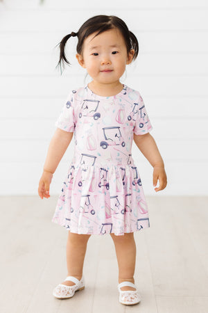 Tee Time S/S Twirl Bodysuit-Mila & Rose ®