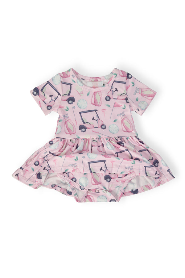 Sweetheart Scribbles S/S Twirl Bodysuit