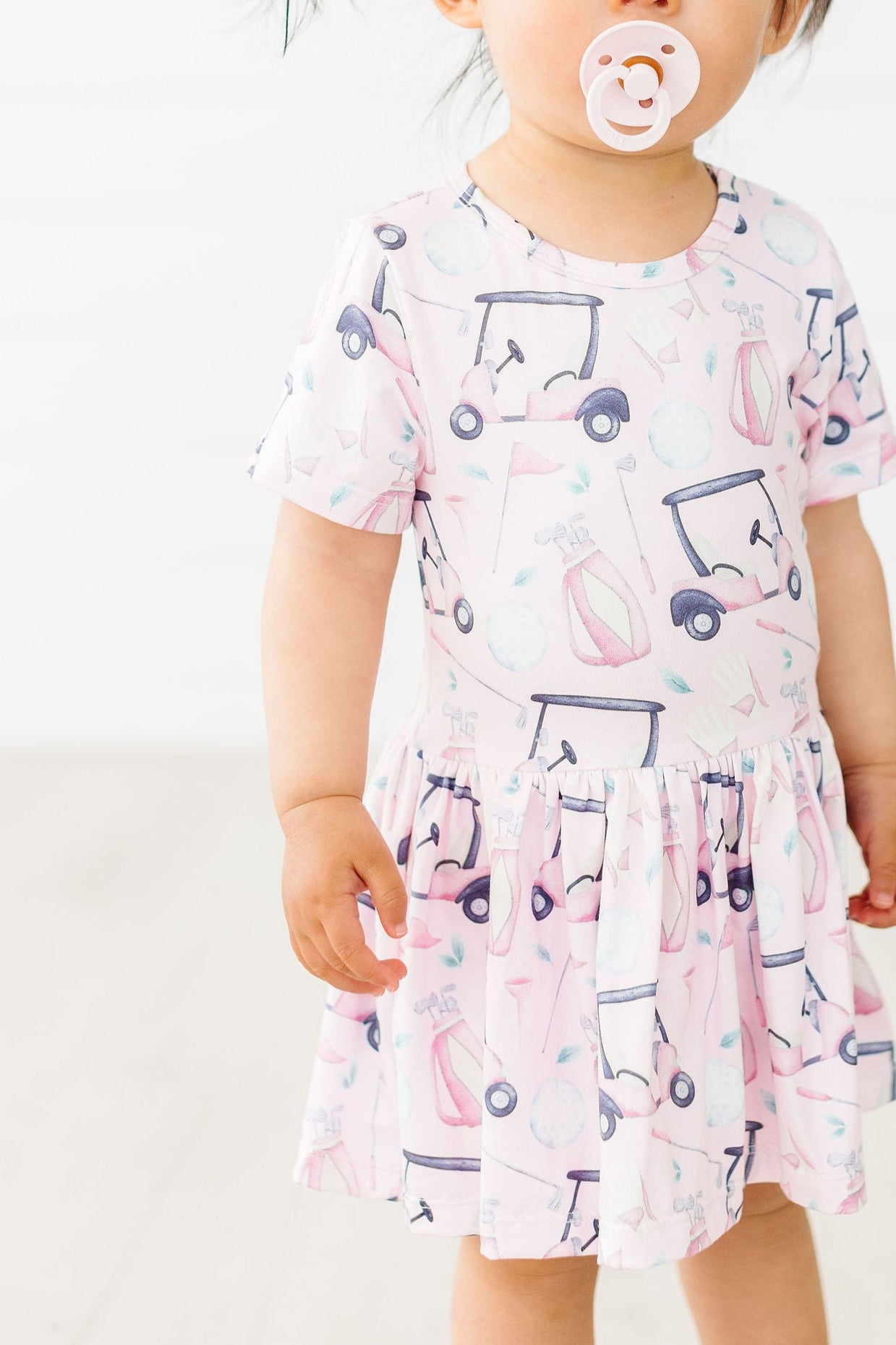Tee Time S/S Twirl Bodysuit-Mila & Rose ®