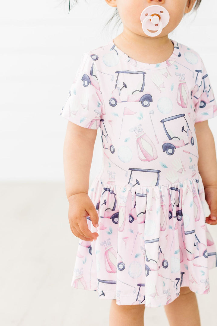Tee Time S/S Twirl Bodysuit-Mila & Rose ®