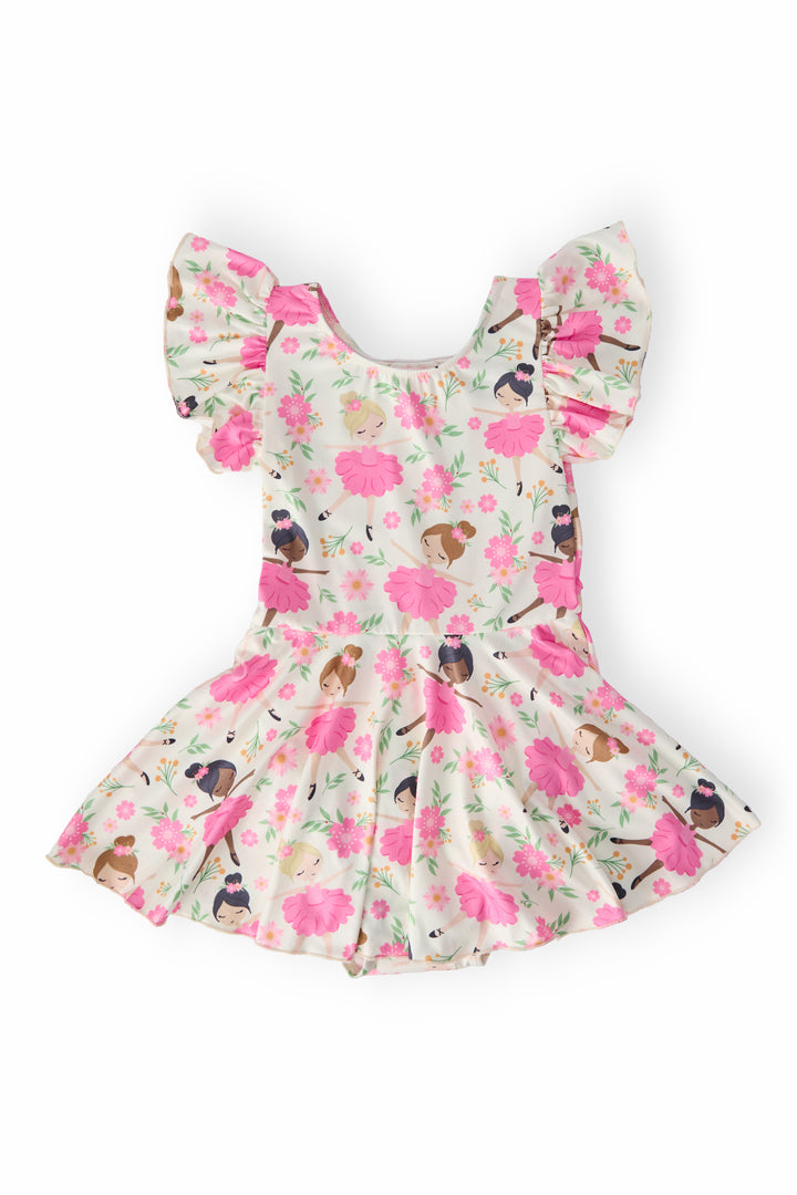 Tiny Dancer S/S Twirl Leotard-Mila & Rose ®