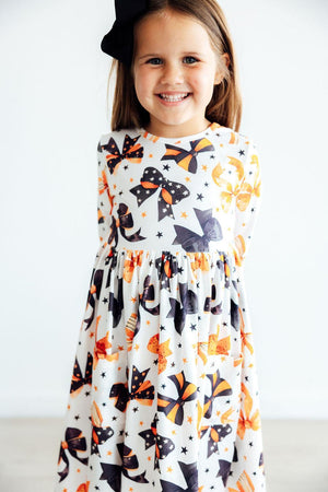 Trick or Twirl 3/4 Sleeve Pocket Twirl Dress-Mila & Rose ®