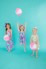 Tropical Punch Ruffle Maxi Dress-Mila & Rose ®