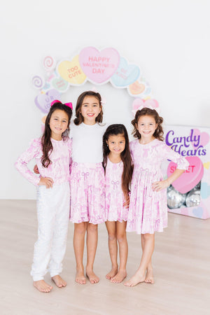 (V) Twinkle Ties S/S Twirl Leotard-Mila & Rose ®