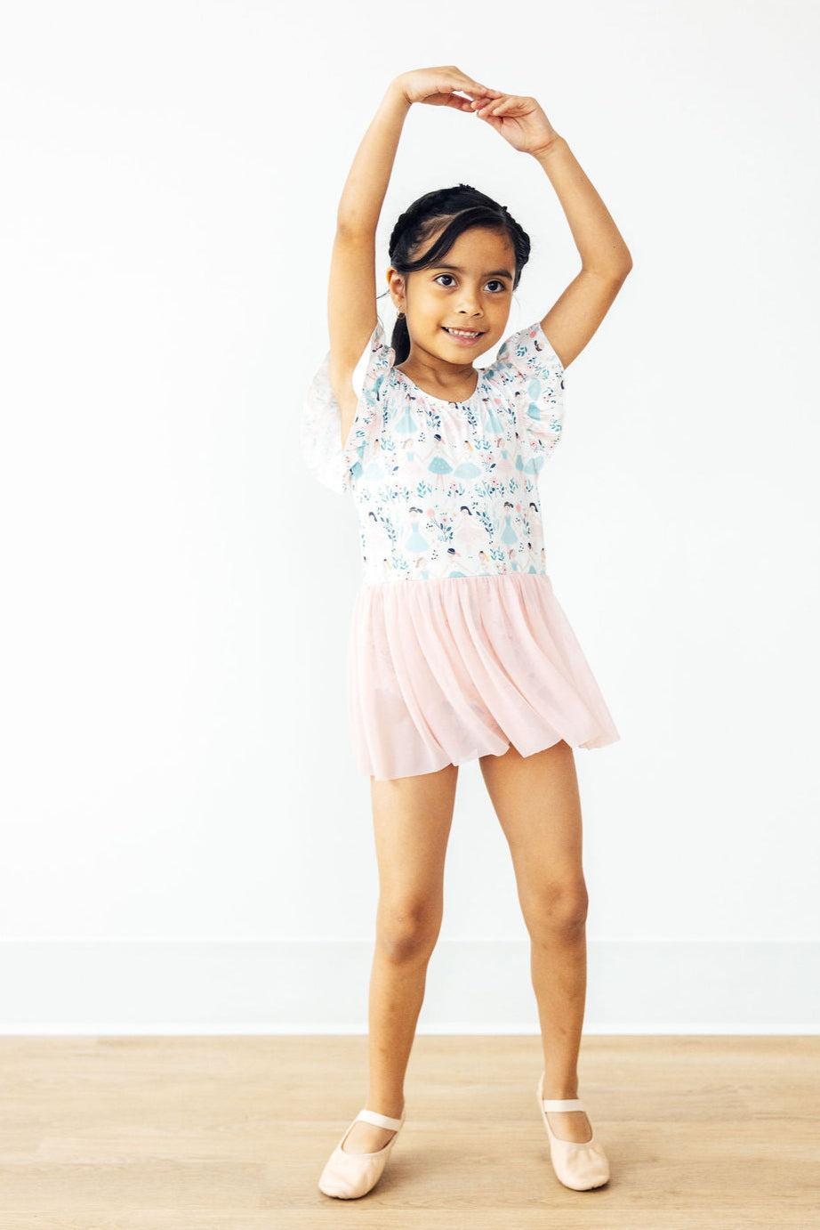 Twinkle Toes S/S Twirl Leotard-Mila & Rose ®