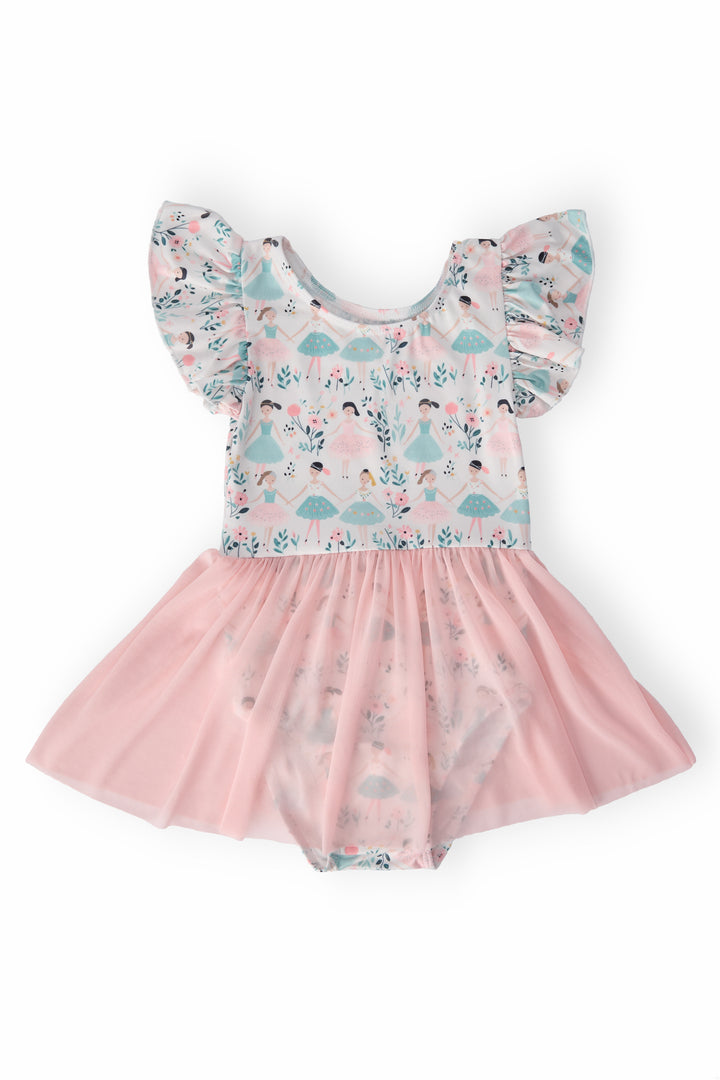 Twinkle Toes S/S Twirl Leotard-Mila & Rose ®