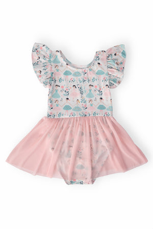 Twinkle Toes S/S Twirl Leotard-Mila & Rose ®