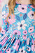 Twirling in Teal 3/4 Sleeve Pocket Twirl Dress-Mila & Rose ®
