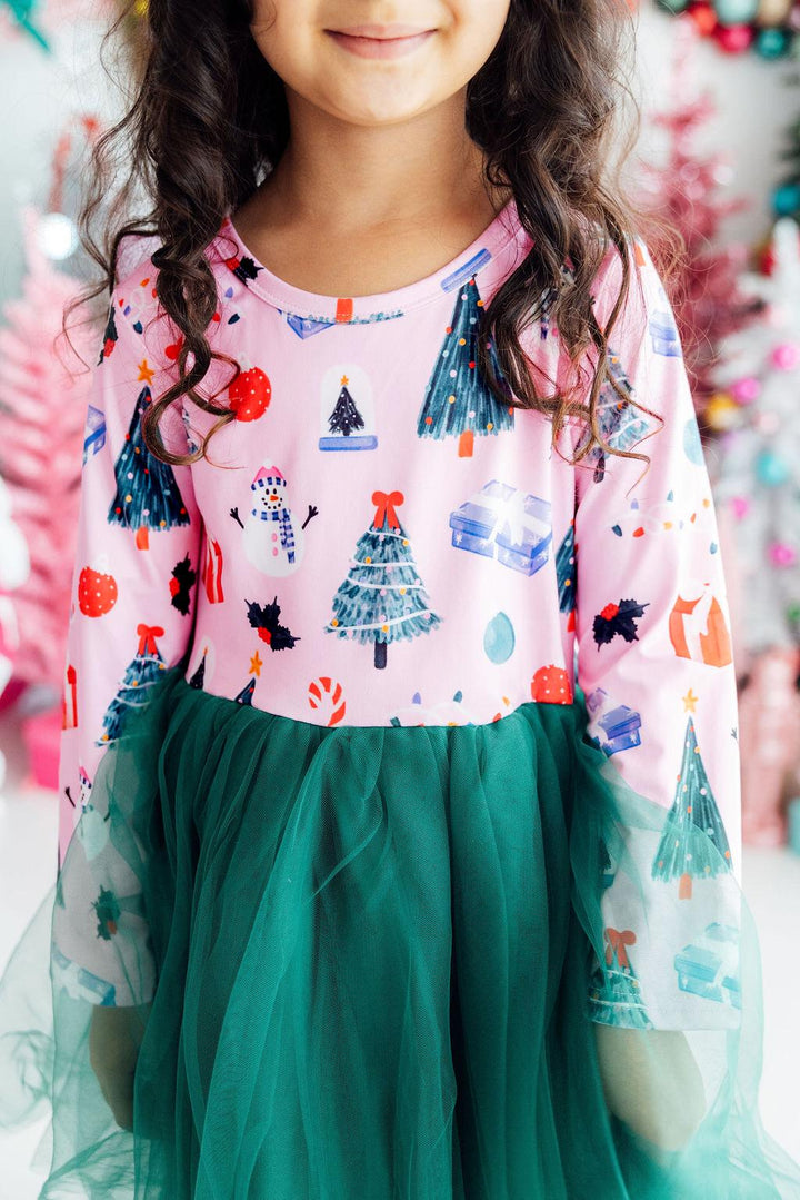 Under the Tree L/S Tutu Dress-Mila & Rose ®