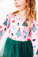 Under the Tree L/S Tutu Dress-Mila & Rose ®
