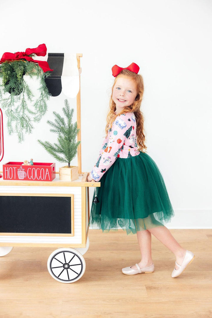 Under the Tree L/S Tutu Dress-Mila & Rose ®