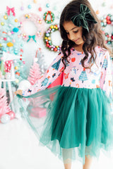 Under the Tree L/S Tutu Dress-Mila & Rose ®