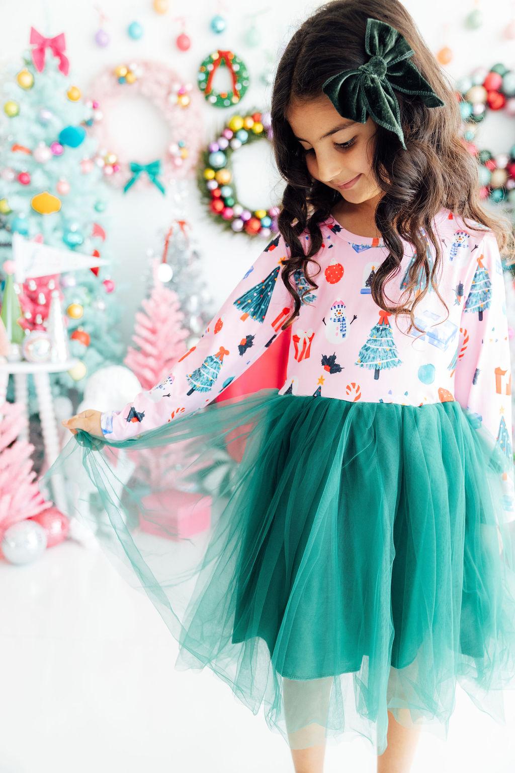 Under the Tree L/S Tutu Dress-Mila & Rose ®