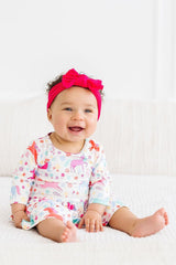 Unicorn Wish 3/4 Sleeve Twirl Bodysuit-Mila & Rose ®