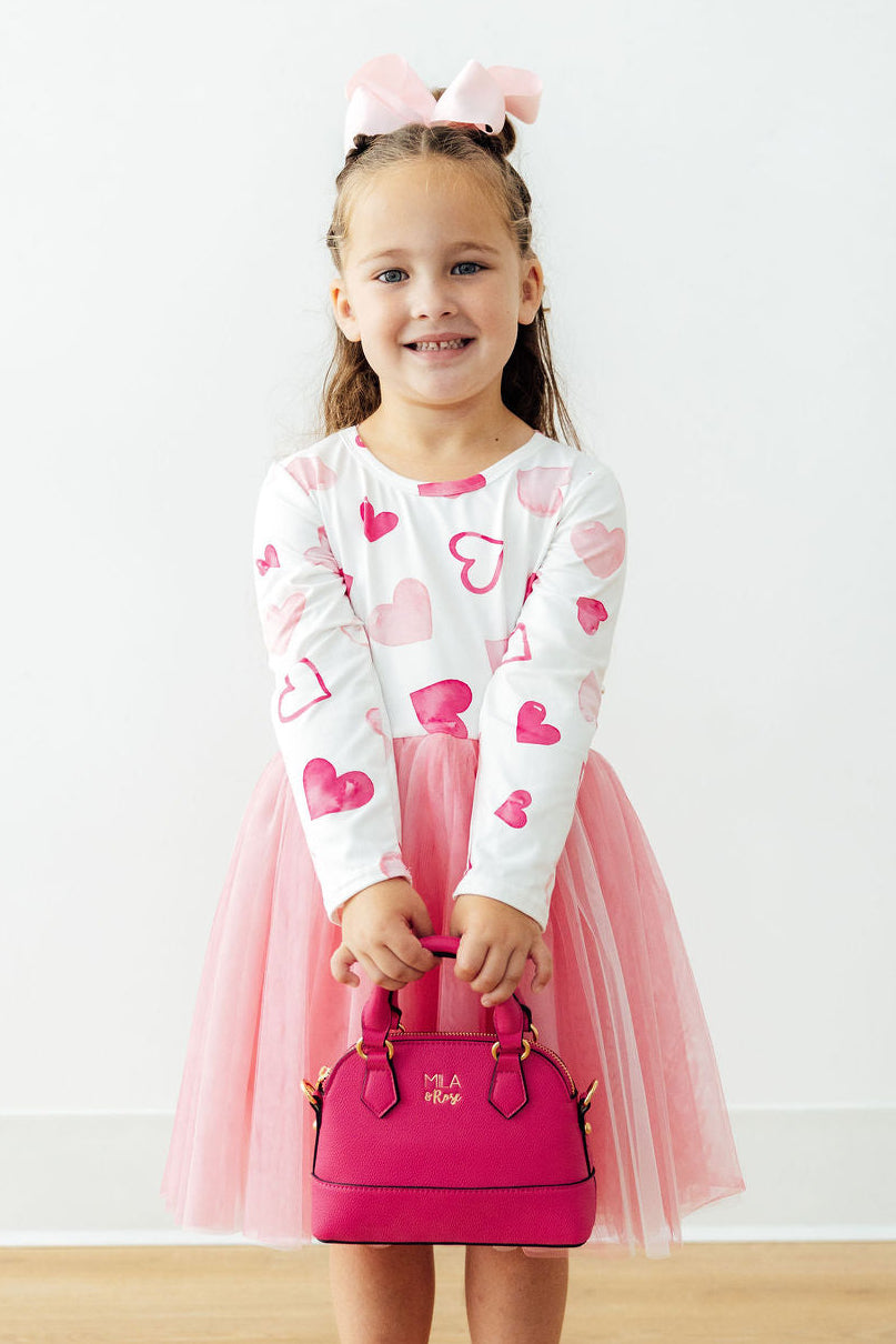 Girls' Valentine's Wishes Tutu Dress Size: 2T Toddler By Mila & Rose Girls' Valentine's Wishes Tutu Dress Size: 2T Toddler By Mila & Rose