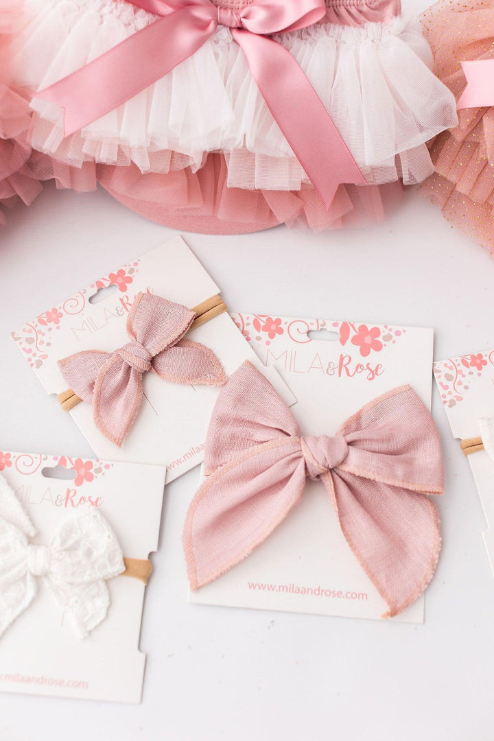 Vintage Pink Ombre Ruffle Tutu Bloomer-Mila & Rose ®