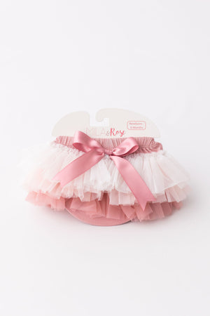 Vintage Pink Ombre Ruffle Tutu Bloomer-Mila & Rose ®