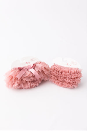 Vintage Pink Ruffle Tutu Bloomer-Mila & Rose ®