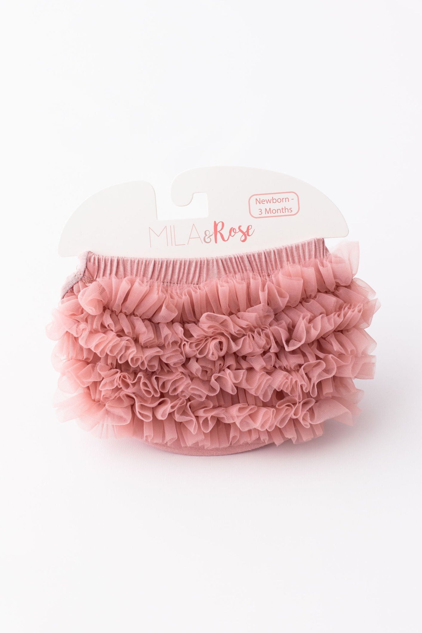 Vintage Pink Ruffle Bum Bloomer-Mila & Rose ®