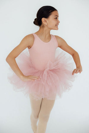 Vintage Pink Tank Tutu Leotard-Mila & Rose ®