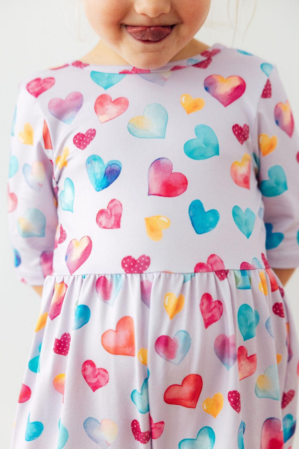 Watercolor Kisses Wide Leg Jumpsuit-Mila & Rose ®