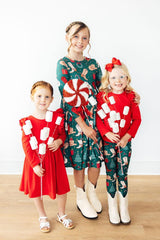 Western Wonderland L/S Pocket Twirl Dress-Mila & Rose ®