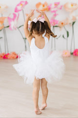 White Tank Tutu Leotard-Mila & Rose ®