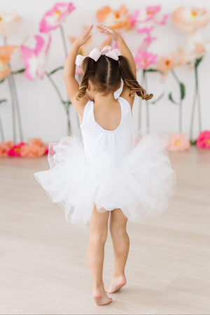 White Tank Tutu Leotard-Mila & Rose ®