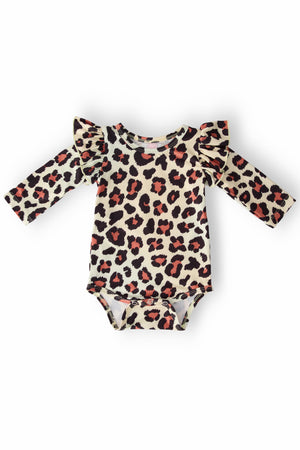 Wild One L/S Flutter Bodysuit-Mila & Rose ®