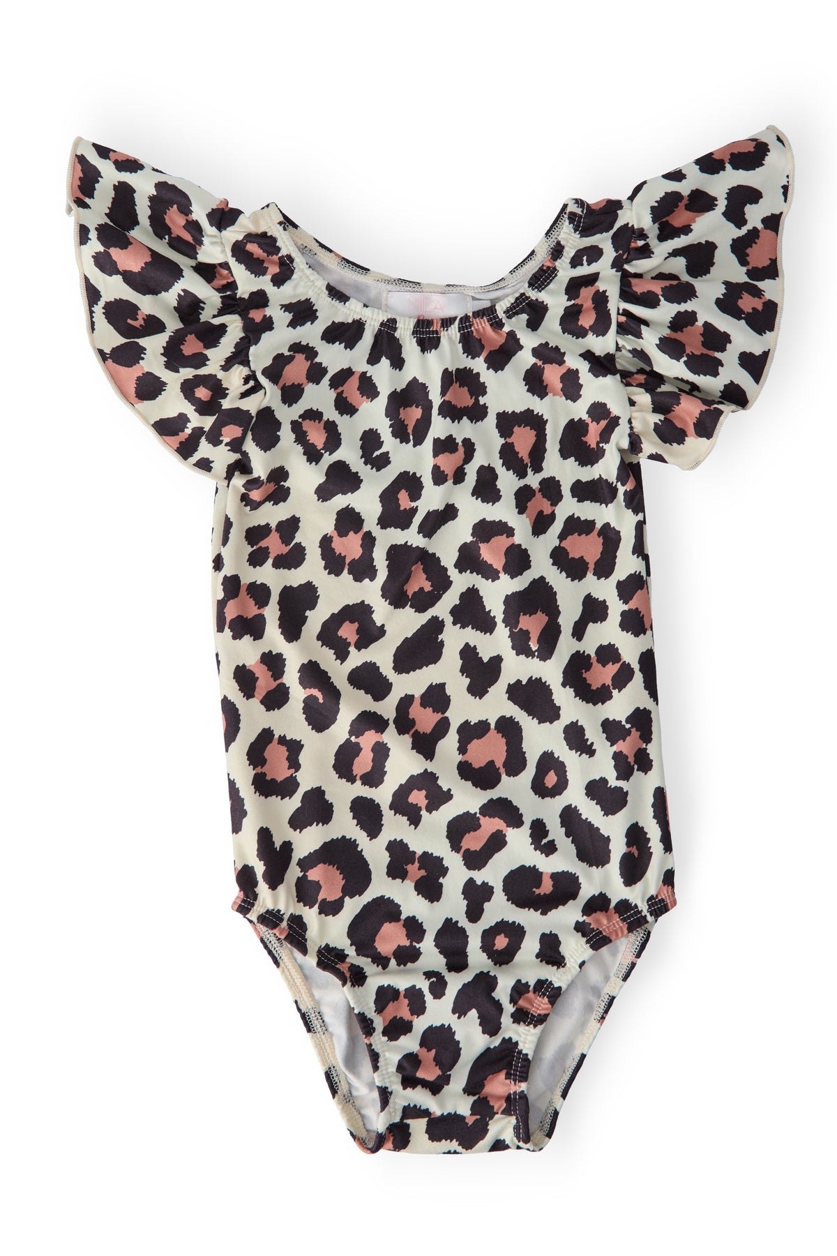 Wild One S/S Flutter Sleeve Leotard-Mila & Rose ®