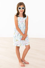 Wild Woods Ruffle Cross Back Dress-Mila & Rose ®