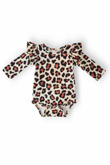 Wild One L/S Flutter Bodysuit-Mila & Rose ®