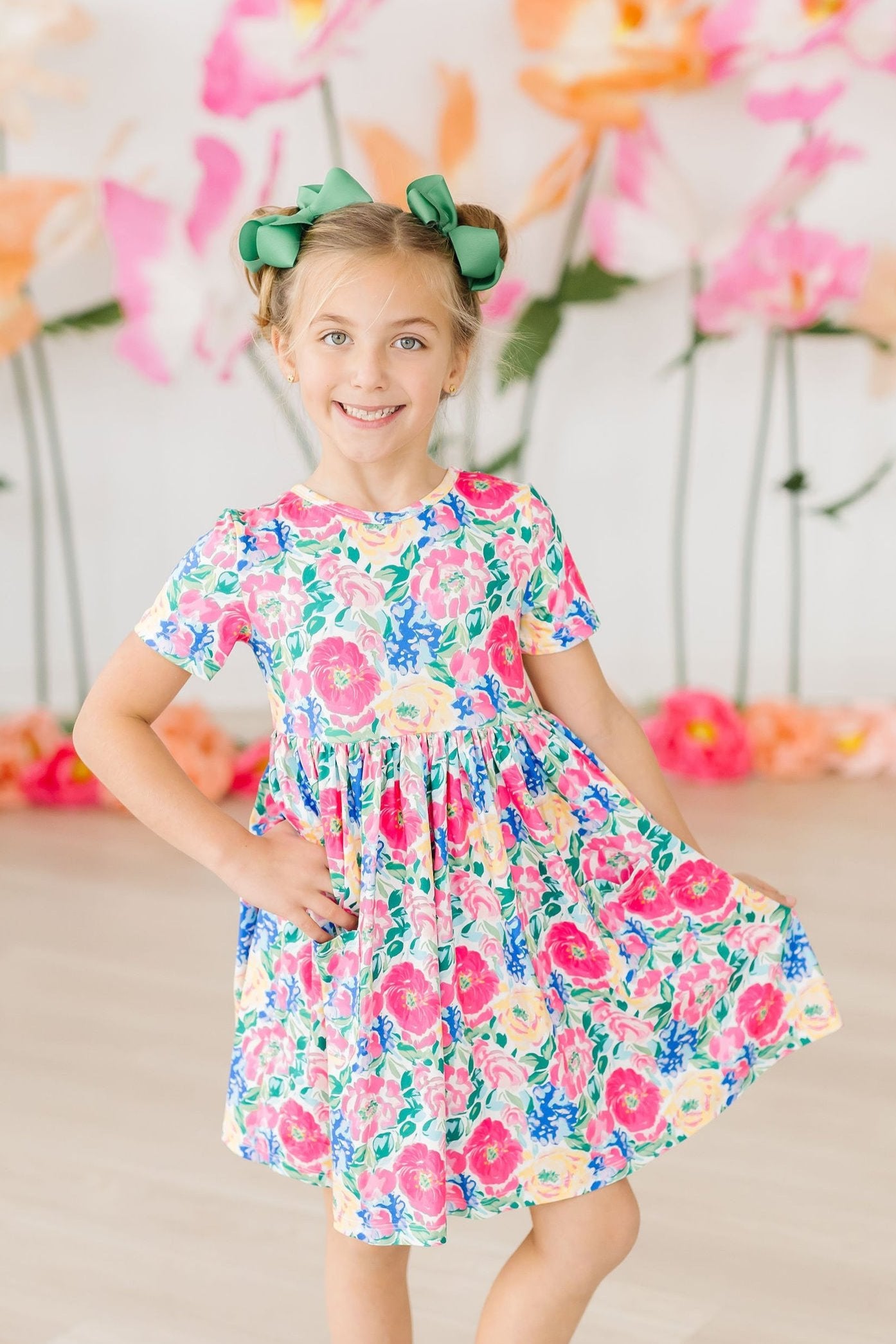 wildflower dress Wildflower Sea Midi Dress – Fairy Tong main image 0