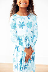 Winter Wonderland L/S Pocket Twirl Dress-Mila & Rose ®
