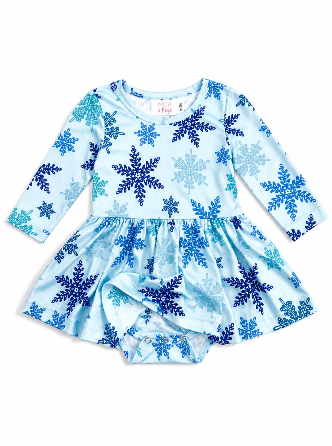 Winter Wonderland L/S Twirl Bodysuit-Mila & Rose ®