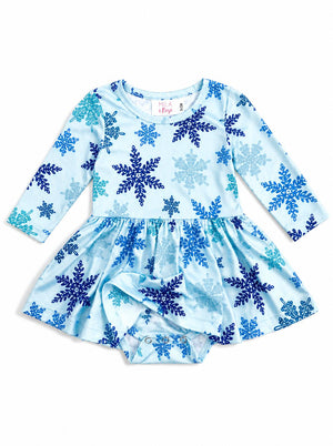 Winter Wonderland L/S Twirl Bodysuit-Mila & Rose ®