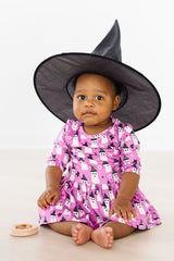 Witches Boo 3/4 Sleeve Twirl Bodysuit-Mila & Rose ®